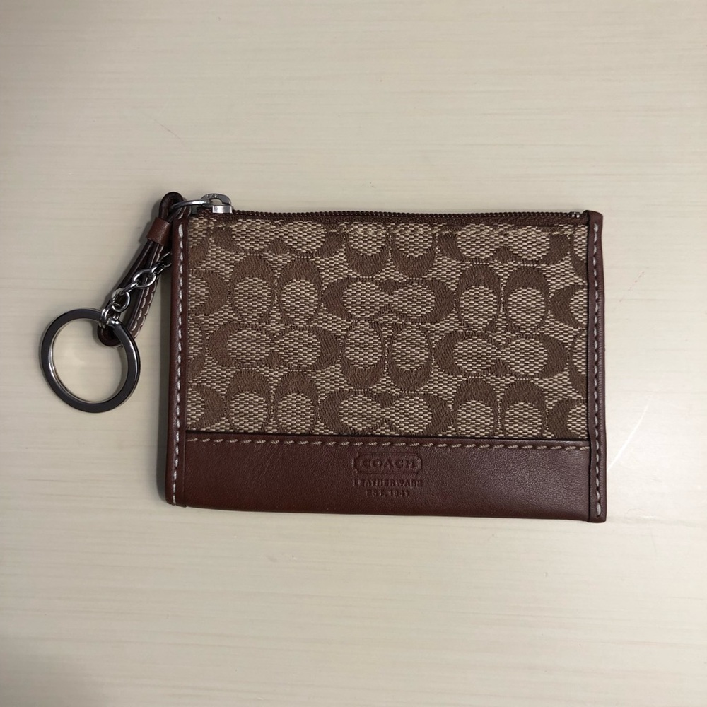 Coach card hold wallet